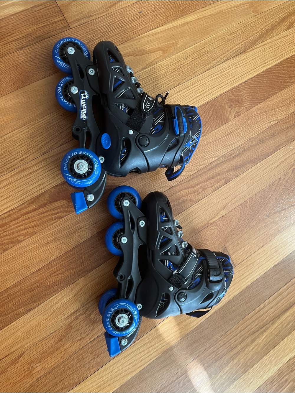 Chicago Skates Kids Adjustable Trainer Skates J10-J13